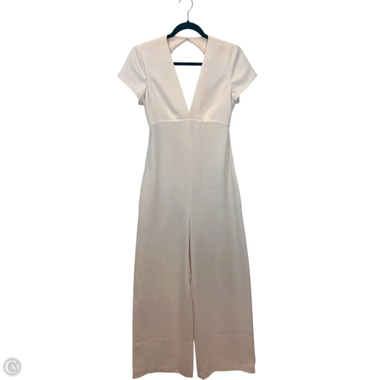 Jumpsuit Designer By Alexander Wang In Beige, Size: S