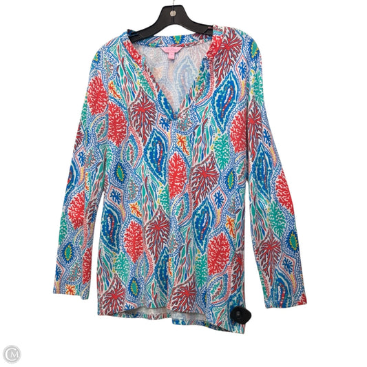 Top Long Sleeve By Lilly Pulitzer In Multi-colored, Size: M