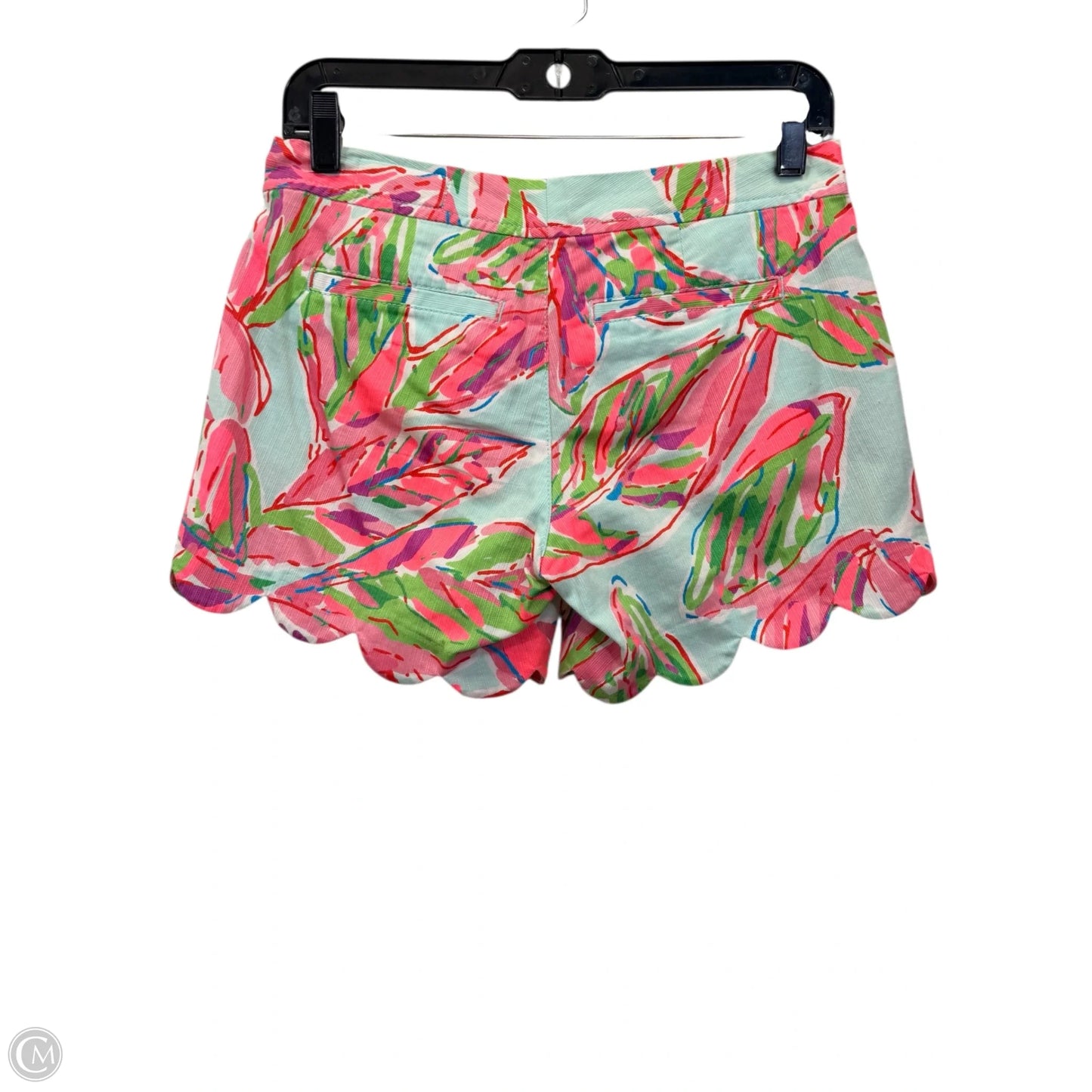 Shorts By Lilly Pulitzer In Green & Pink, Size: Xxs