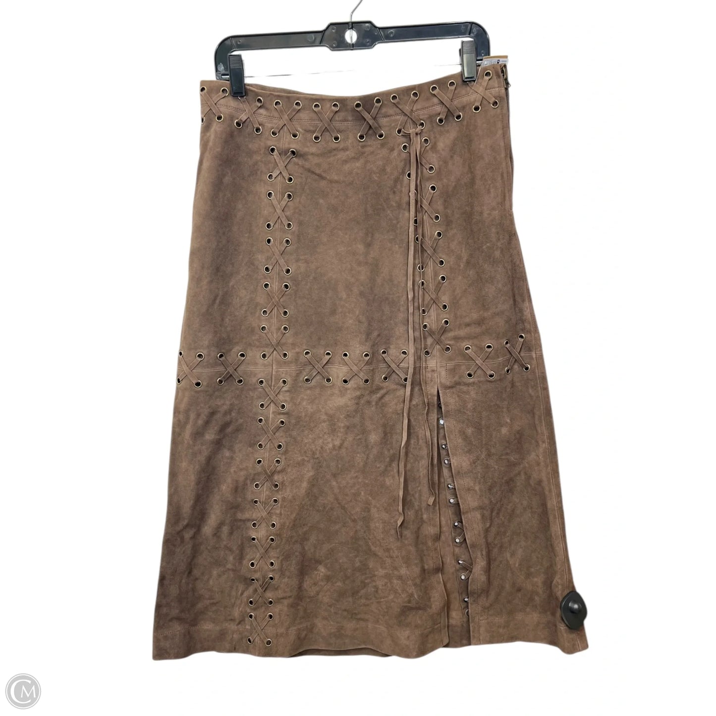 Skirt Designer By Re/done In Brown, Size: 4