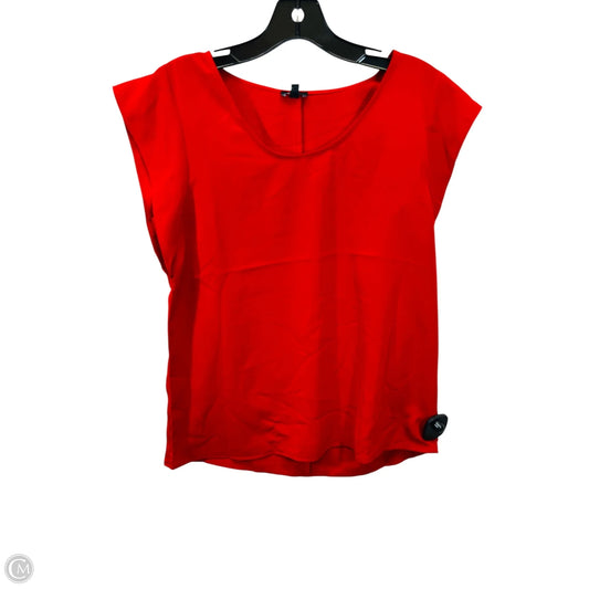 Top Sleeveless By Express In Red, Size: S