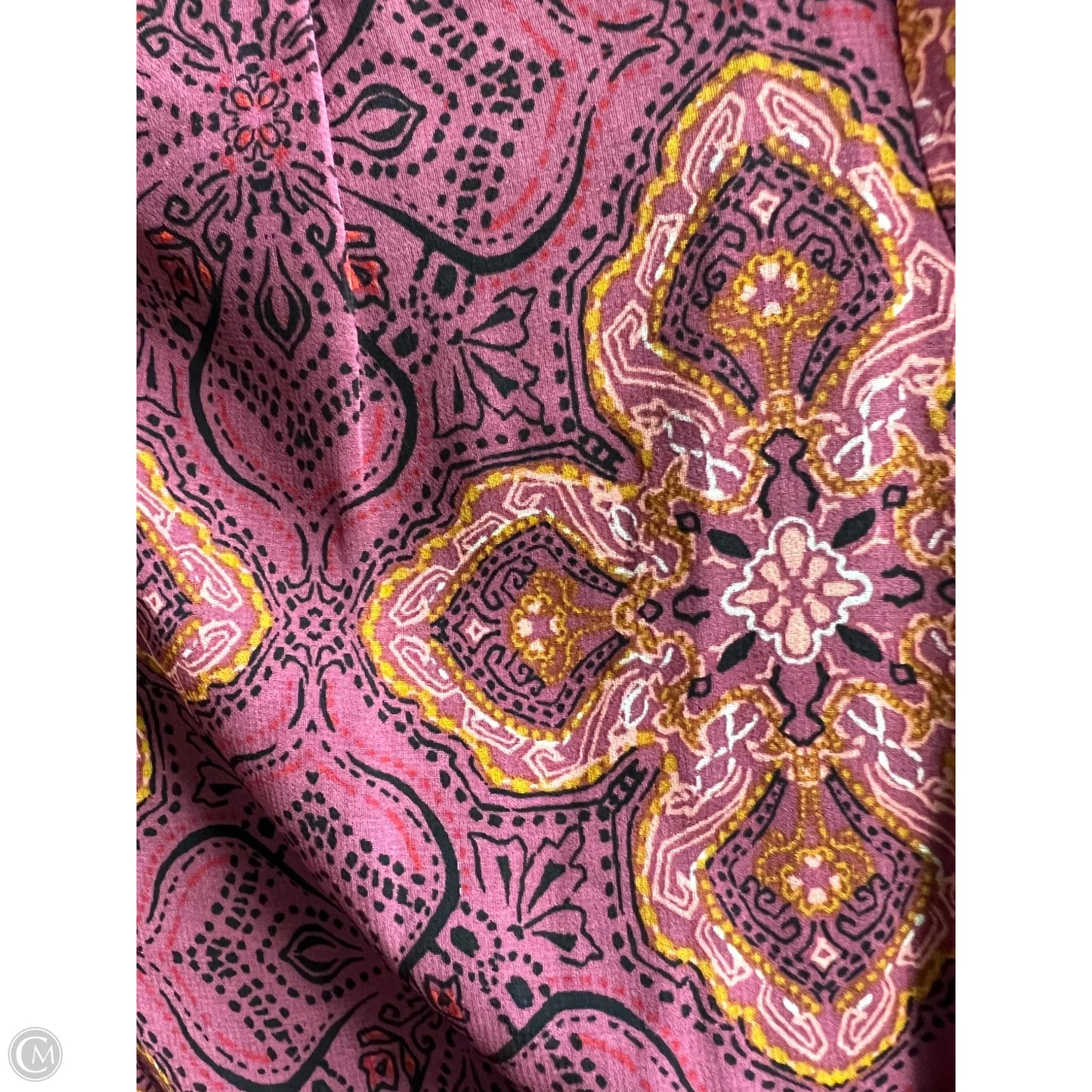 Dress Designer By Maeve In Orange & Purple, Size: Xsp