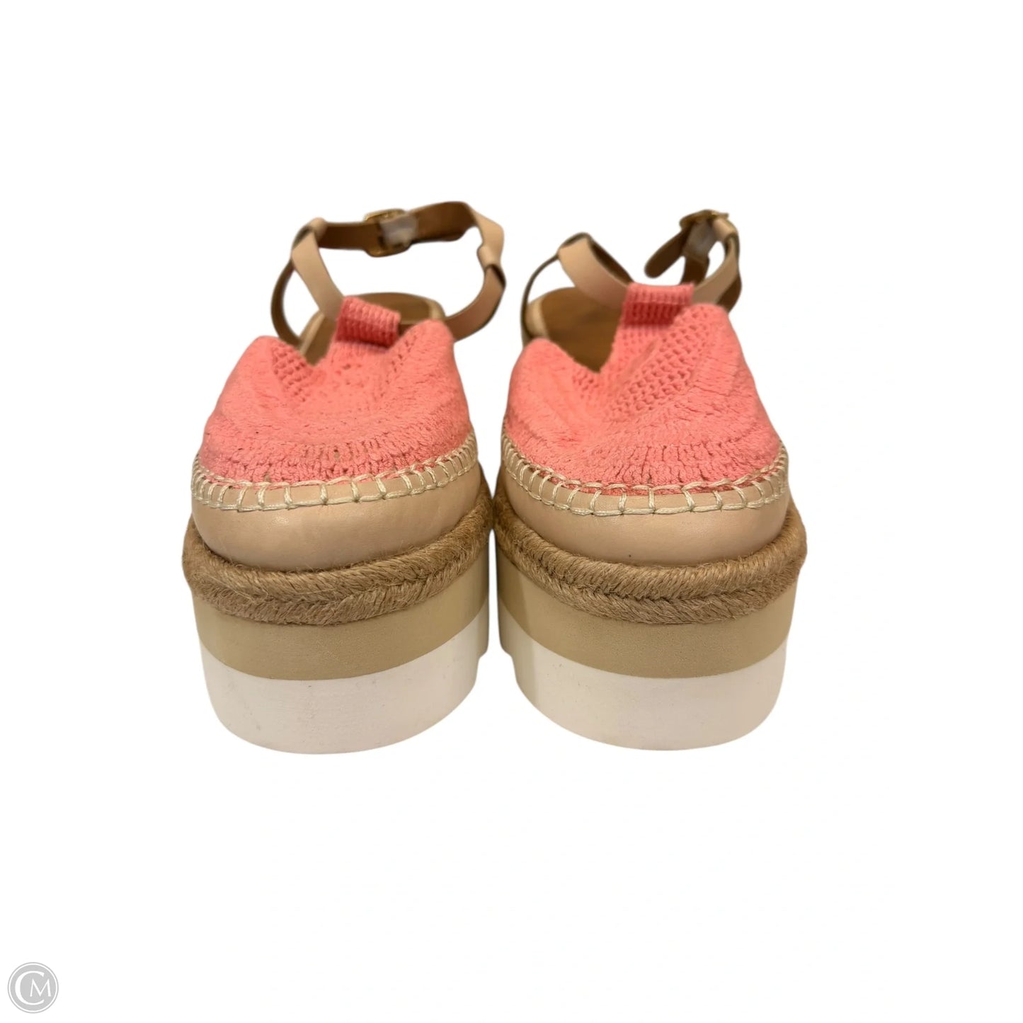 Sandals Heels Platform By Free People In Pink, Size: 11