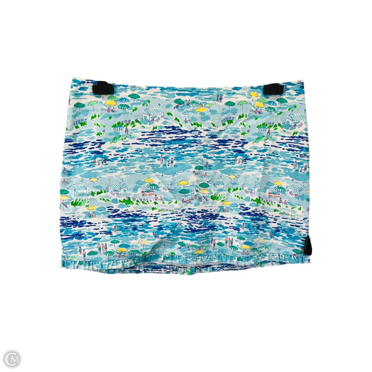 Skirt Mini & Short By Lilly Pulitzer In Blue, Size: Xl