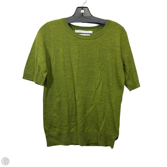 Top Short Sleeve By Max Studio In Green, Size: M