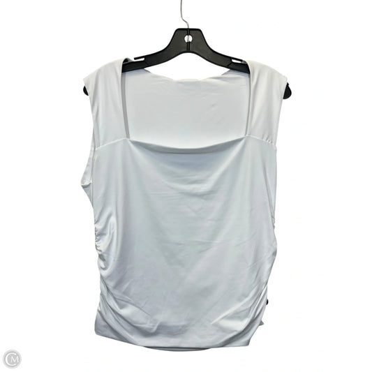 Top Sleeveless By And Now This In White, Size: Xxl