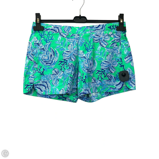 Shorts By Lilly Pulitzer In Blue & Green, Size: S