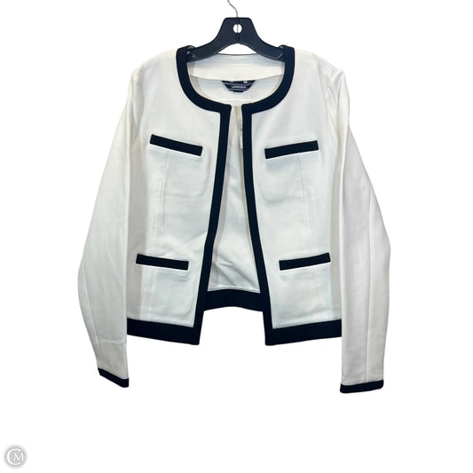 Blazer By Lands End In Black & White, Size: L