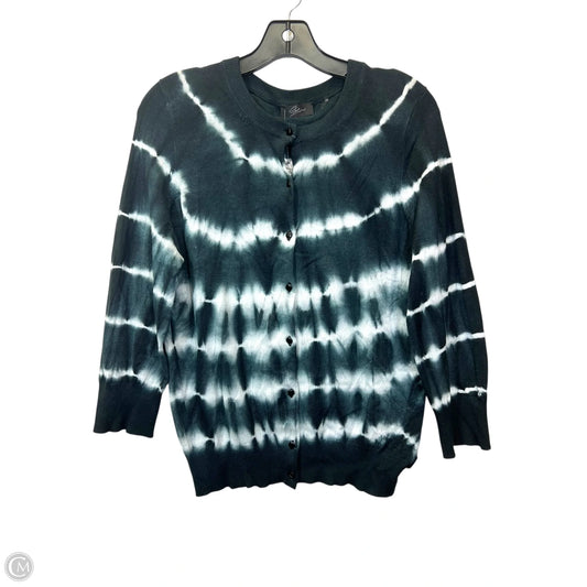 Cardigan By Elan In Tie Dye Print, Size: Xl