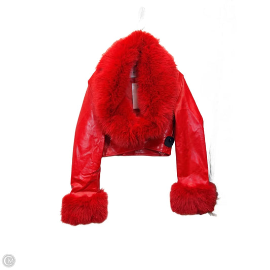 Jacket Other By Azalea Wang In Red, Size: M