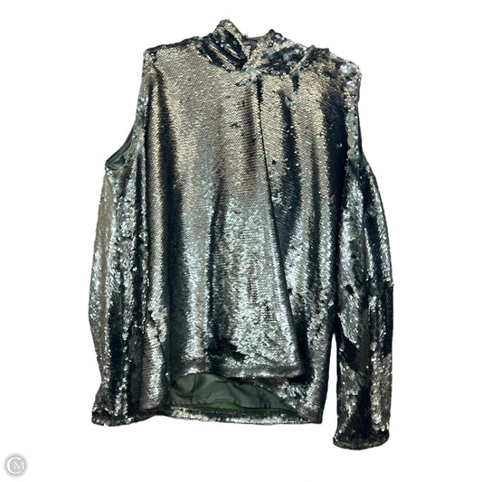 Sweatshirt Designer By Felt In Green, Size: L