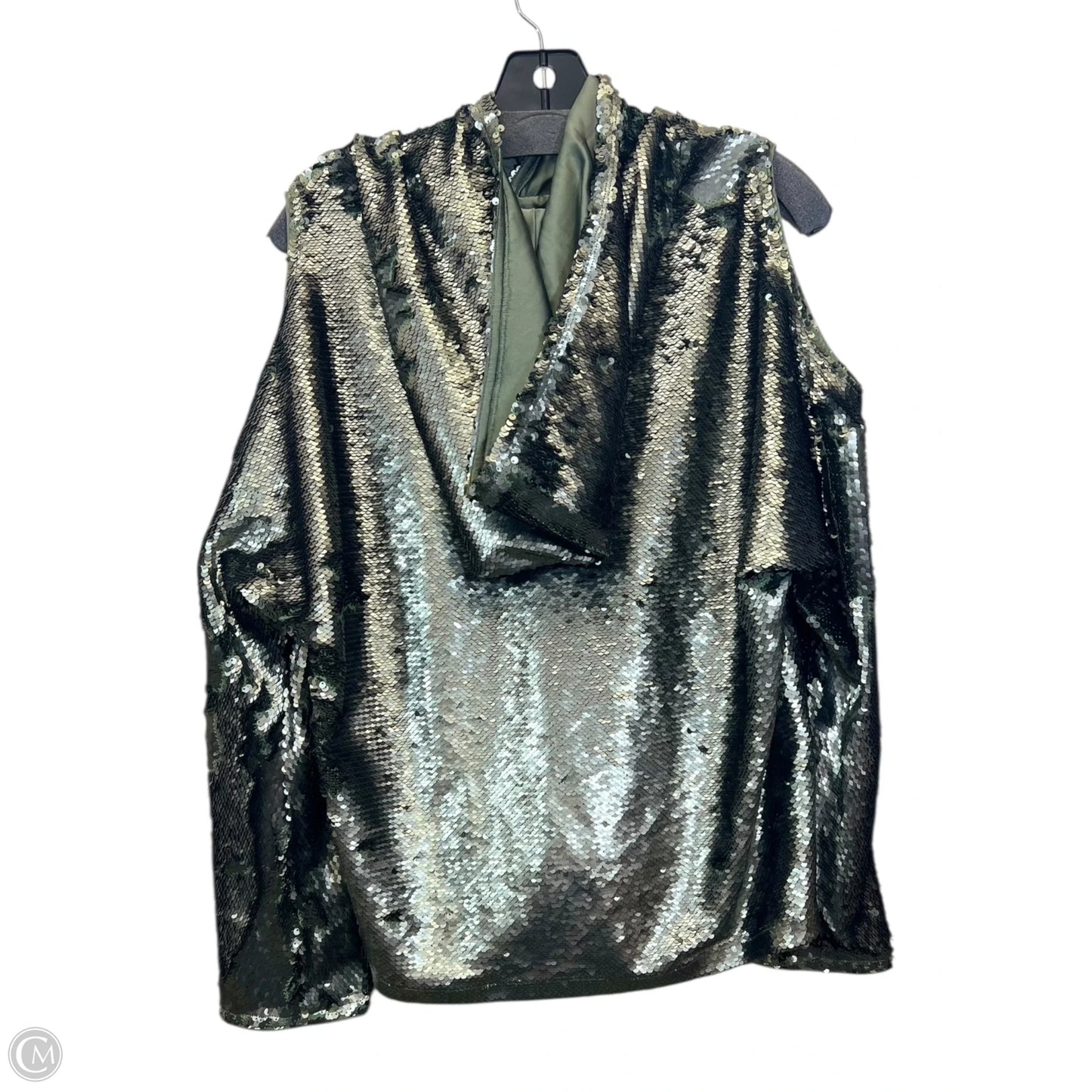 Sweatshirt Designer By Felt In Green, Size: L