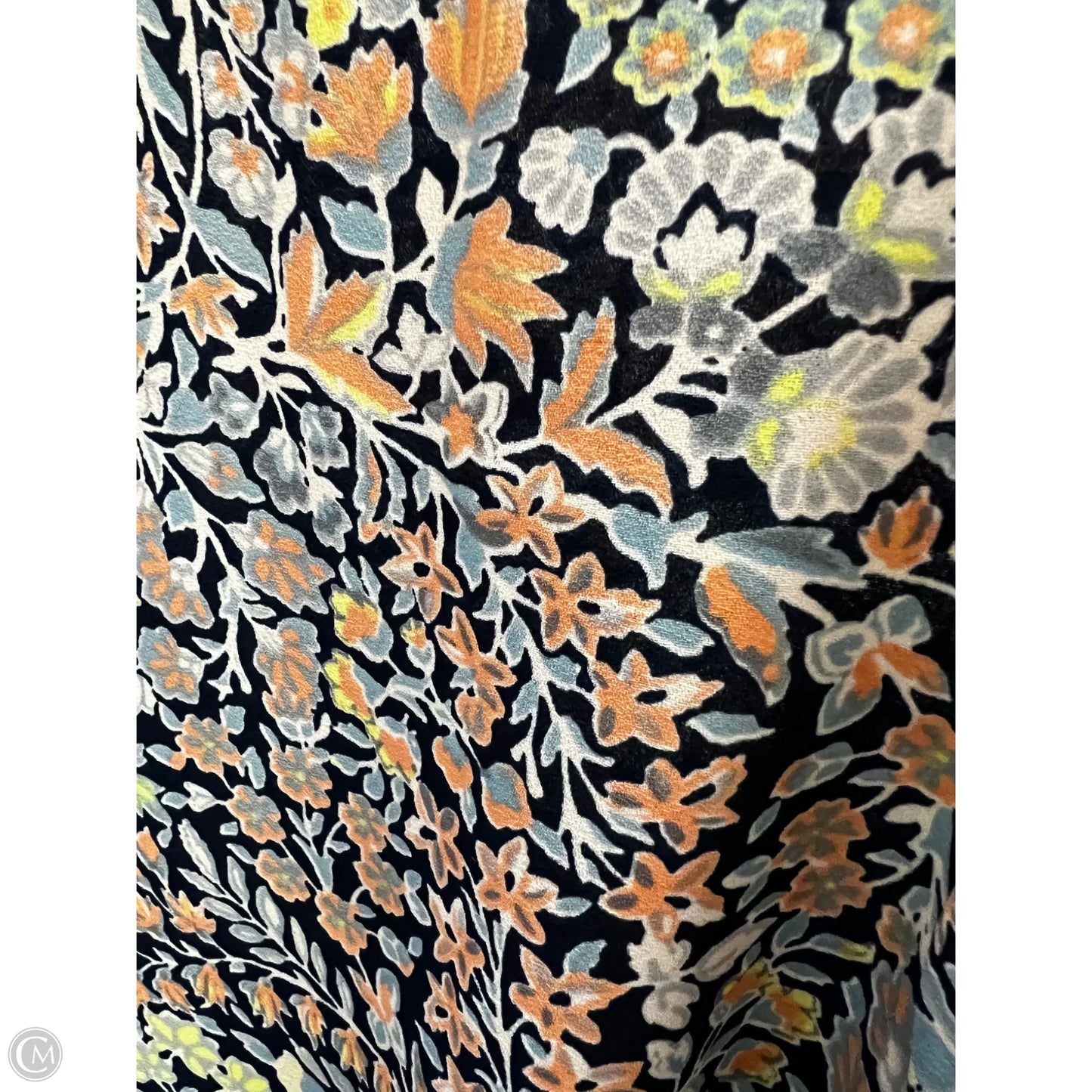 Top Short Sleeve Designer By Bcbgmaxazria In Multi-colored, Size: Xs