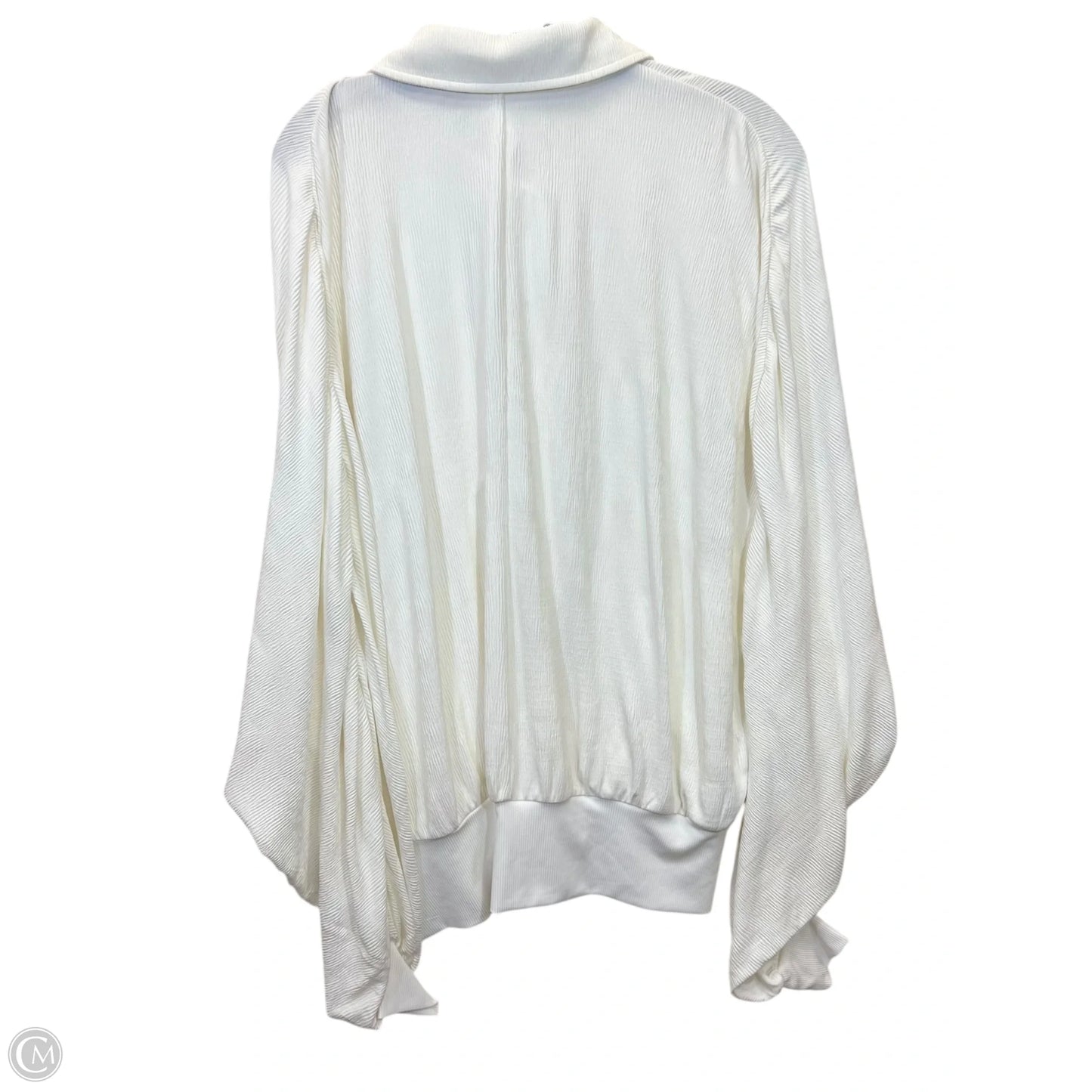 Top Long Sleeve By Heyson In White, Size: S