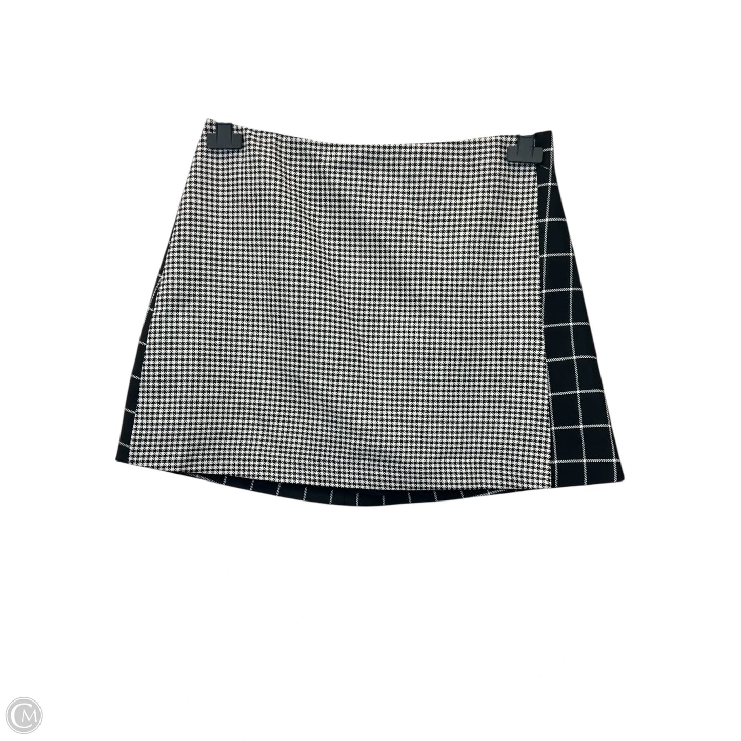 Skirt Designer By Alice + Olivia In Black & Cream, Size: Xl