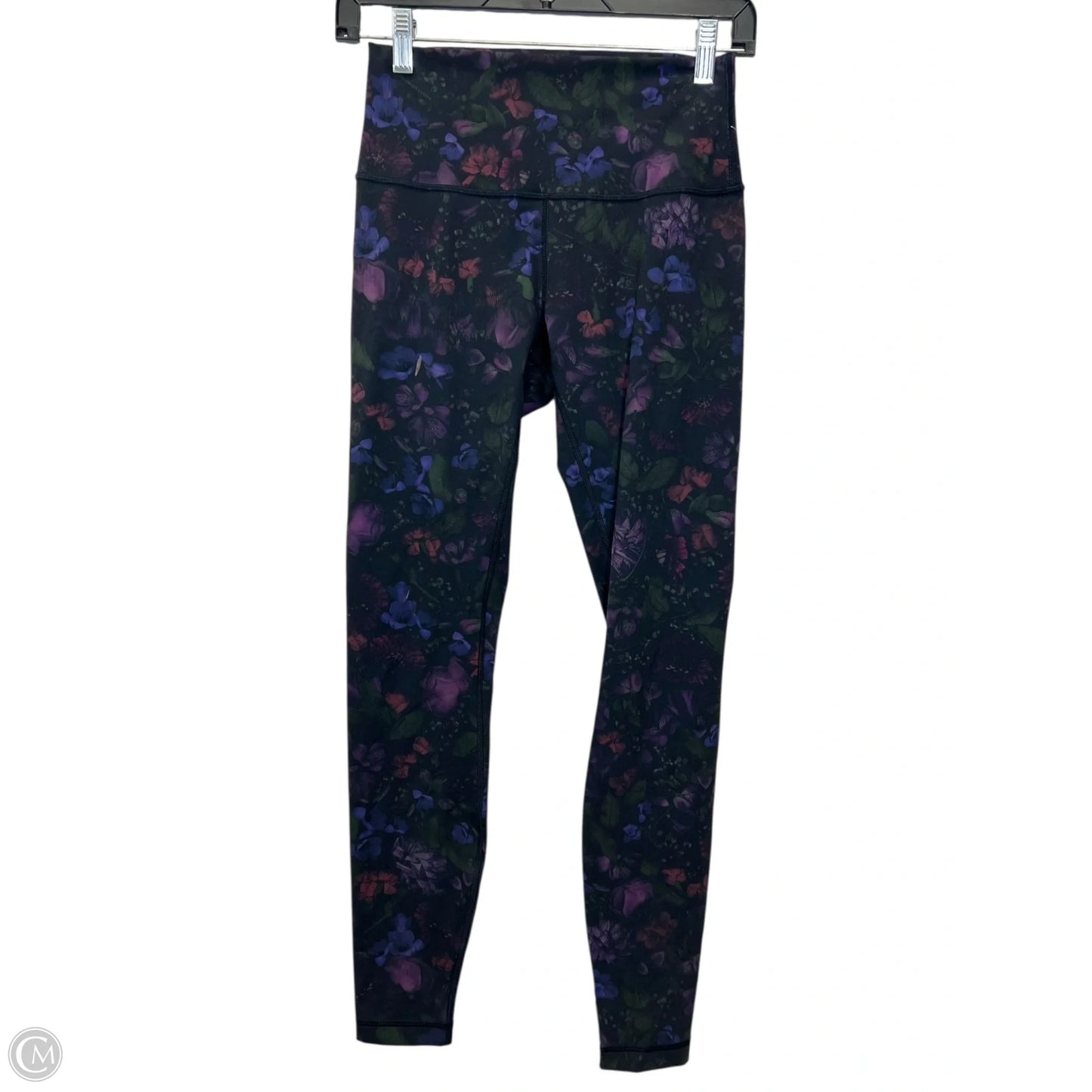 Athletic Leggings By Lululemon In Floral Print, Size: 6