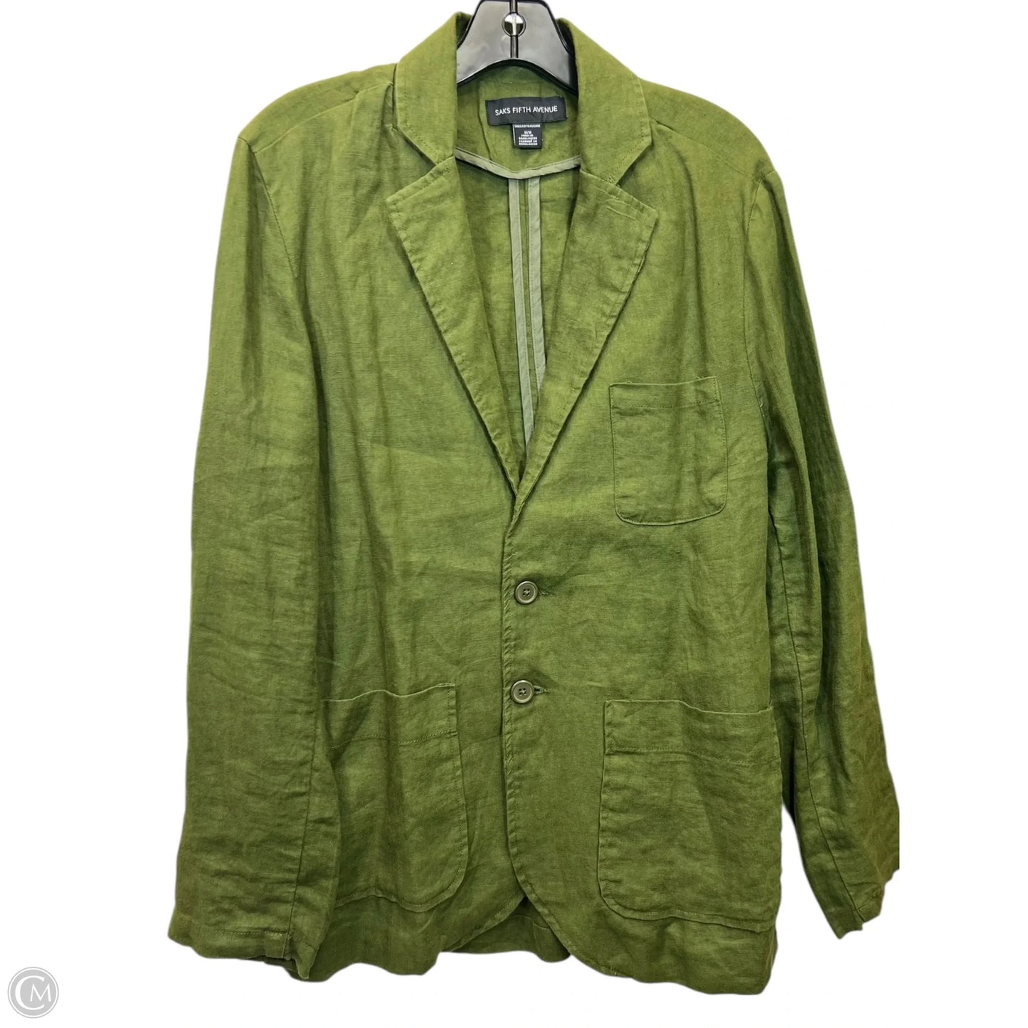 Blazer By Saks Fifth Avenue In Green, Size: M