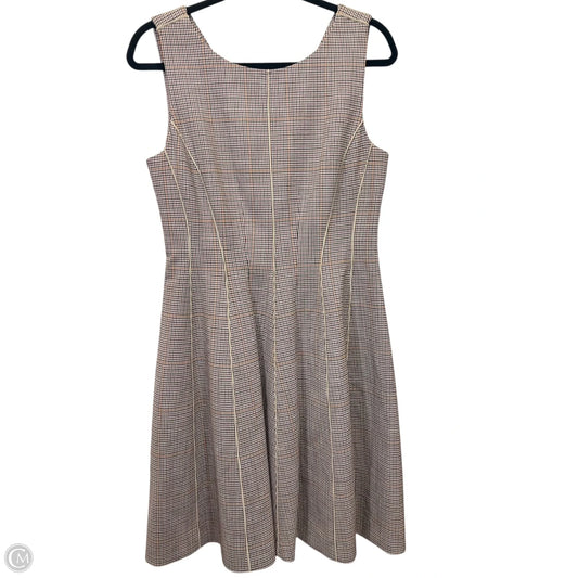 Dress Designer By Theory In Plaid Pattern, Size: M