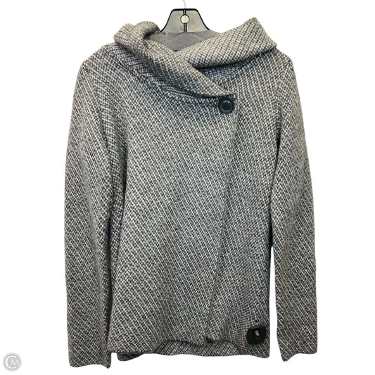 Sweater Cardigan By Max Studio In Grey, Size: S