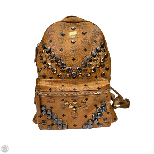 Backpack Luxury Designer By Mcm, Size: Large