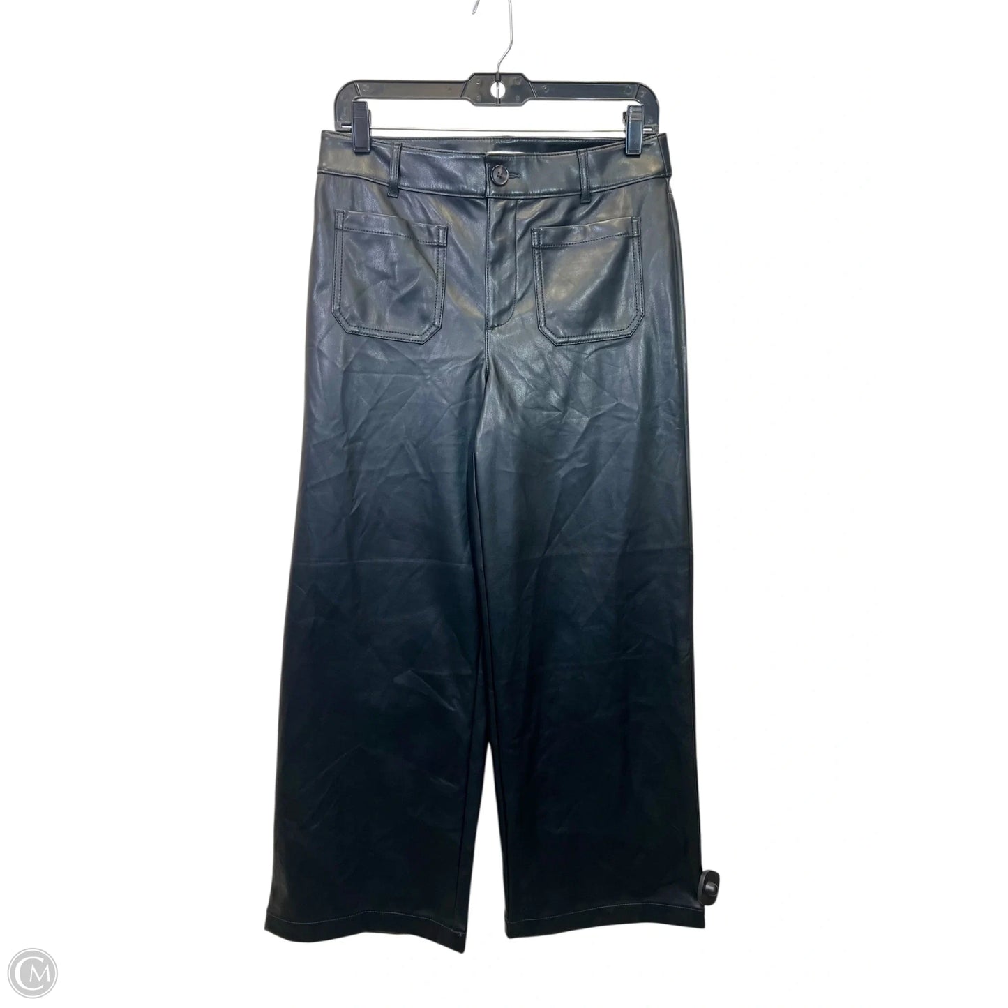 Pants Wide Leg By Loft In Black, Size: 4