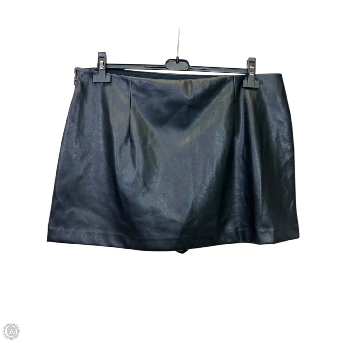 Skirt Mini & Short By Abercrombie And Fitch In Black, Size: Xl
