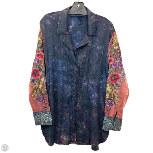 Top Long Sleeve By Clothes Mentor In Multi-colored, Size: Xl