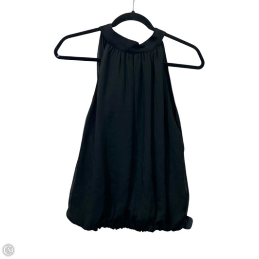 Top Sleeveless Designer By Alice + Olivia In Black, Size: L