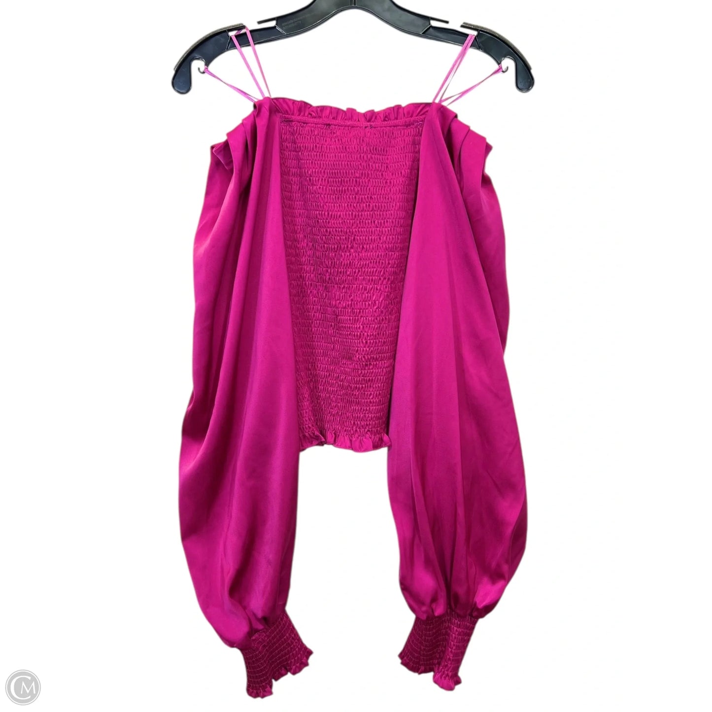 Top Long Sleeve By Strut & Bolt In Pink, Size: L