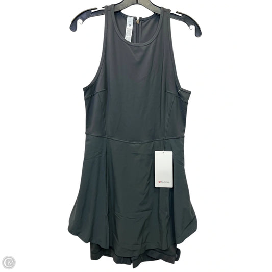 Athletic Dress By Lululemon In Grey, Size: 8