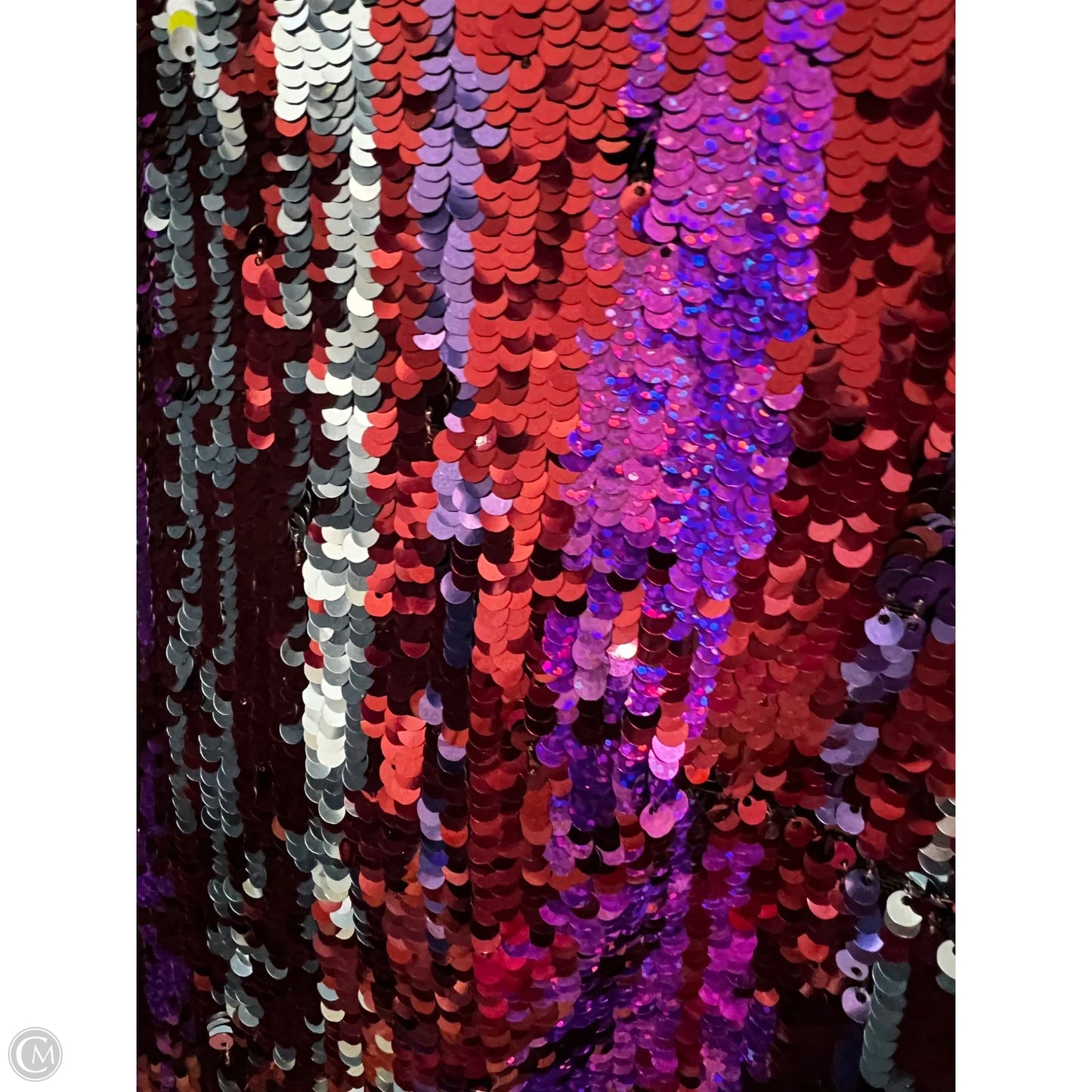 Dress Designer By Dress The Population In Blue & Purple, Size: M