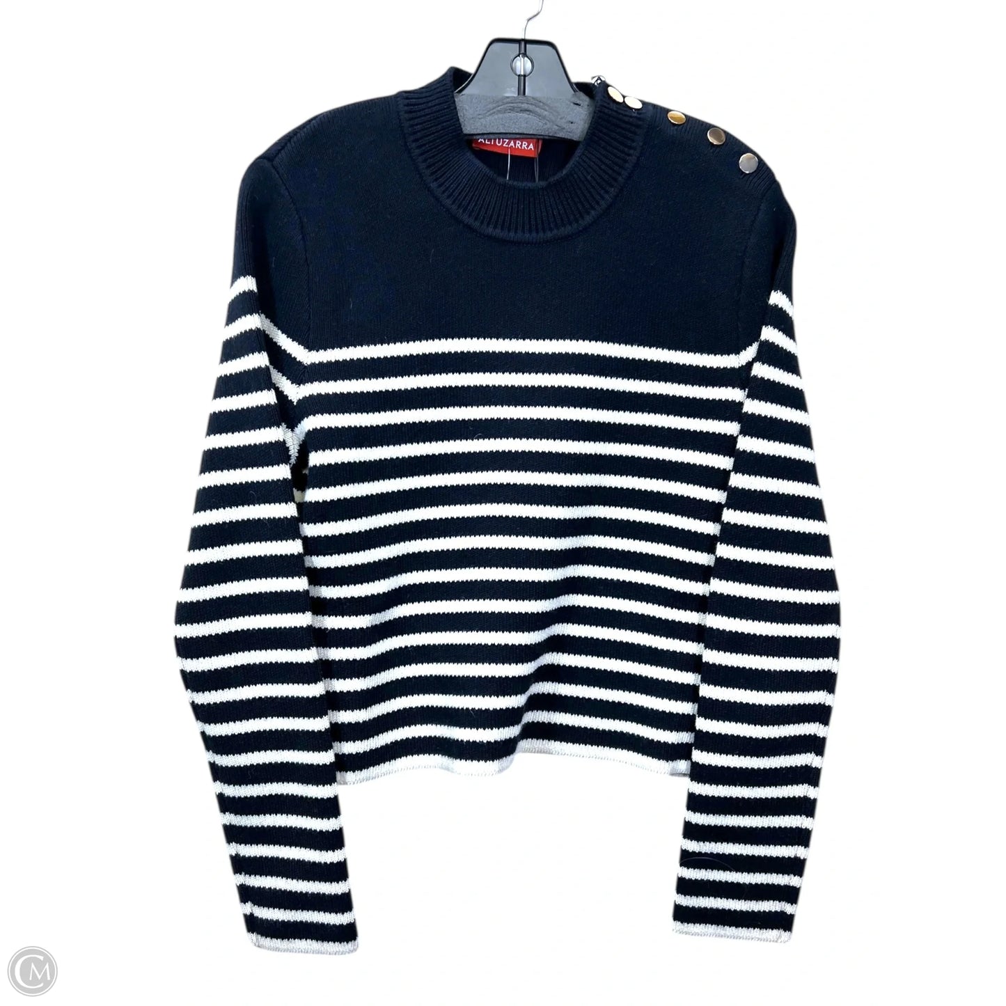 Sweater Designer By Altuzarra In Striped Pattern, Size: S