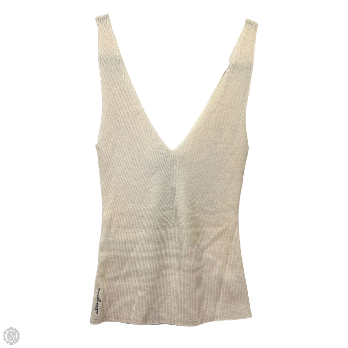 Top Sleeveless Designer By Altuzarra In Cream, Size: S