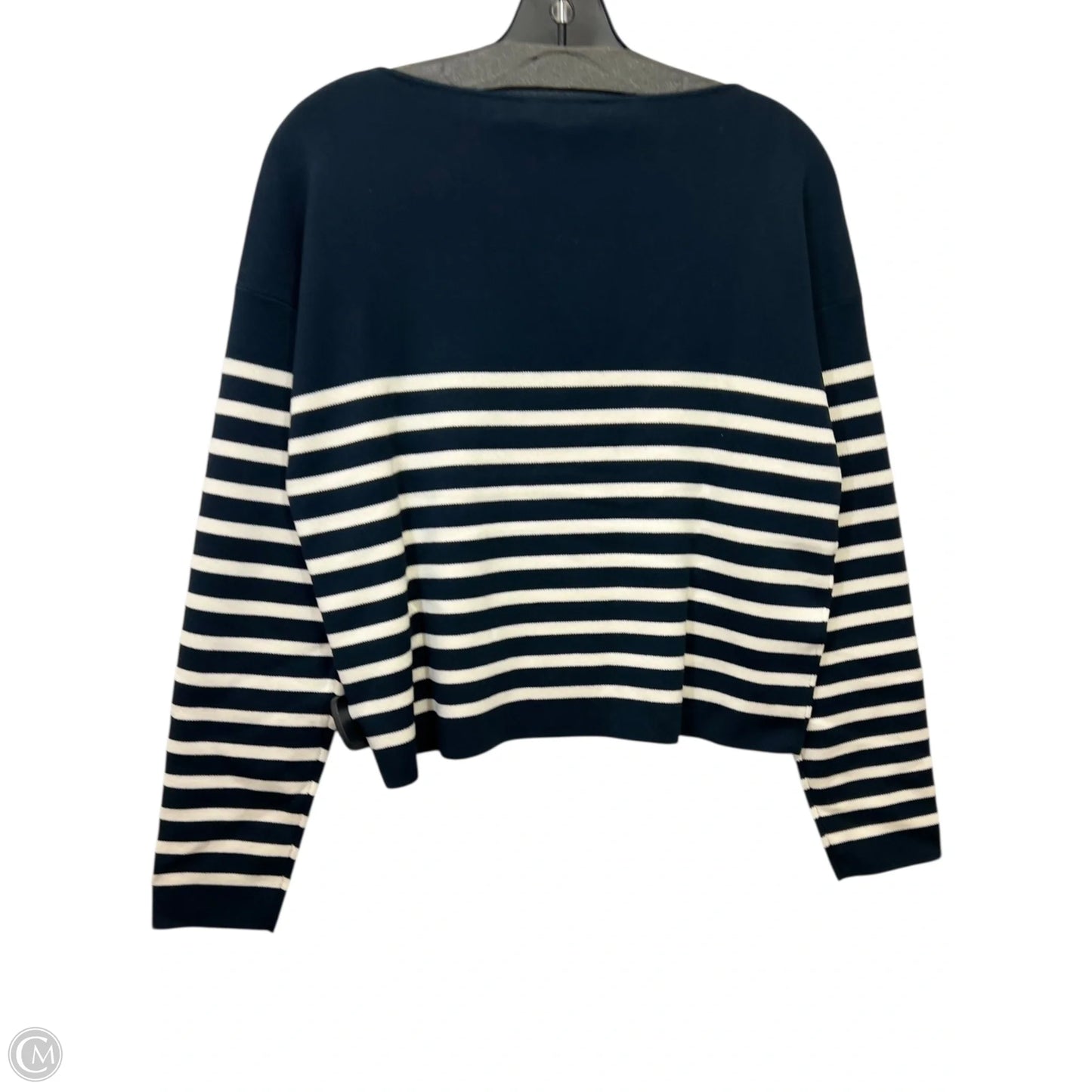 Top Long Sleeve Designer By Altuzarra In Navy, Size: L