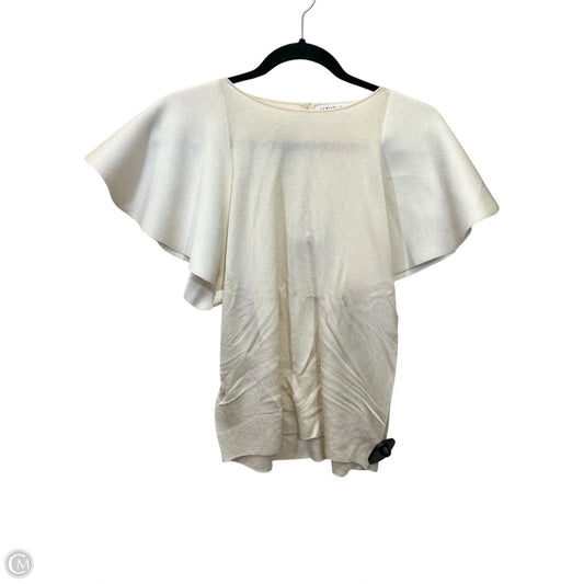 Top Short Sleeve Designer By Altuzarra In Cream, Size: XS