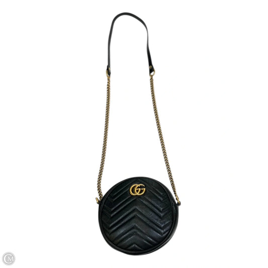 Crossbody Luxury Designer By Gucci, Size: Medium