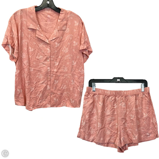 Pajamas 2pc By Disney Store In Pink, Size: M