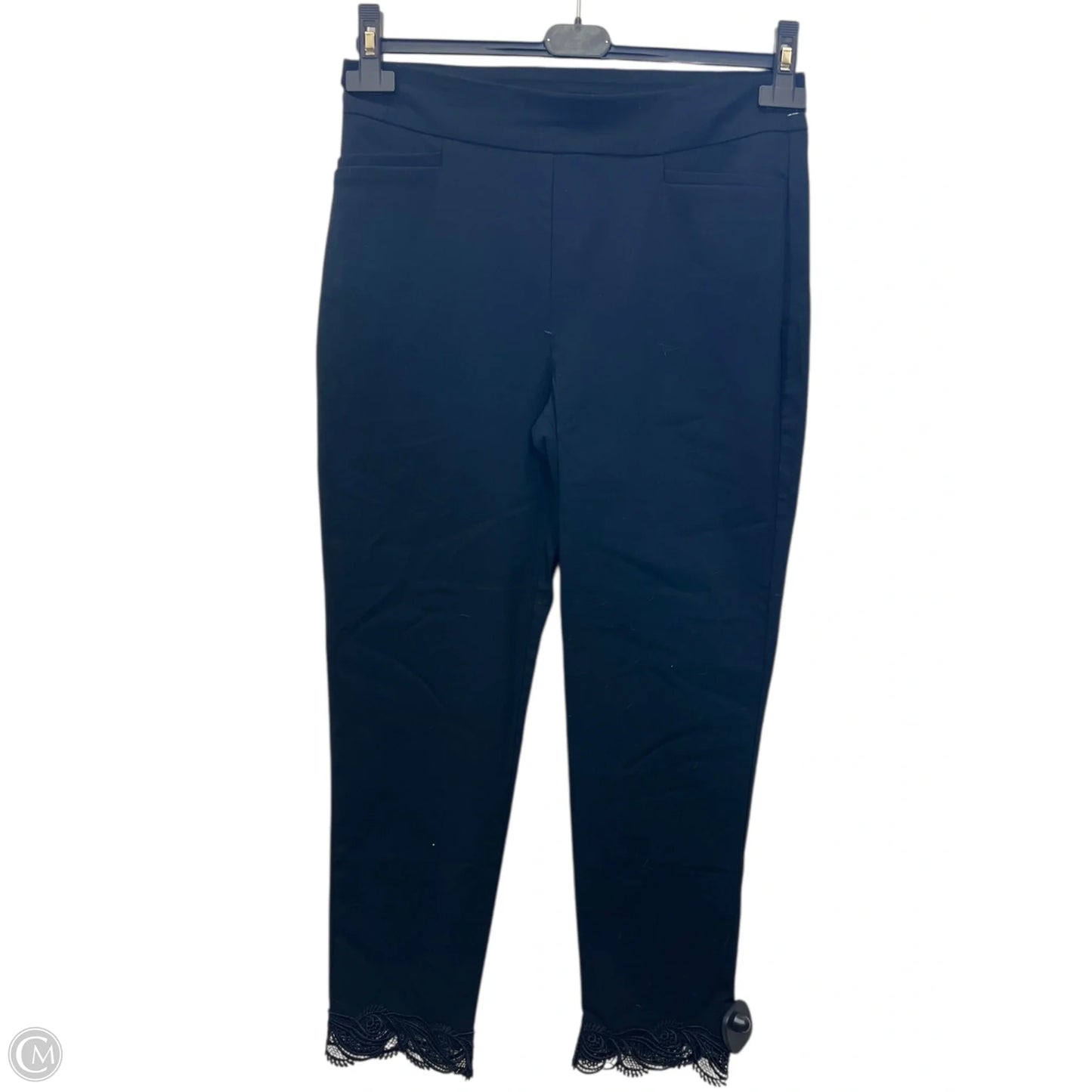 Pants Leggings By Chicos In Black, Size: 6