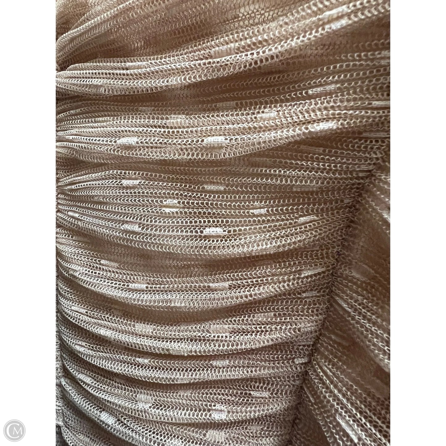 Top Long Sleeve By Hello Molly In Peach, Size: S