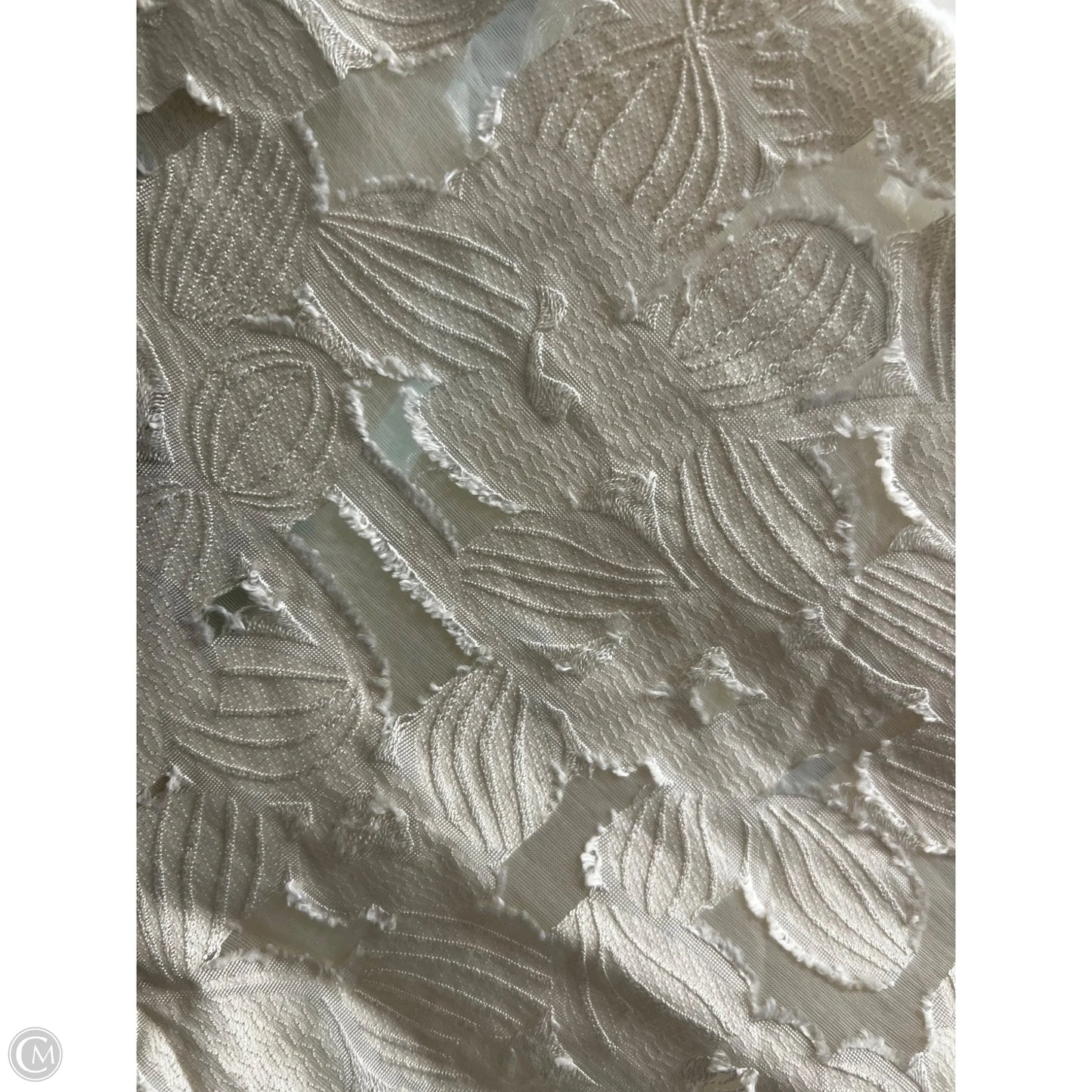 Dress Casual Short By H&m In Cream, Size: S