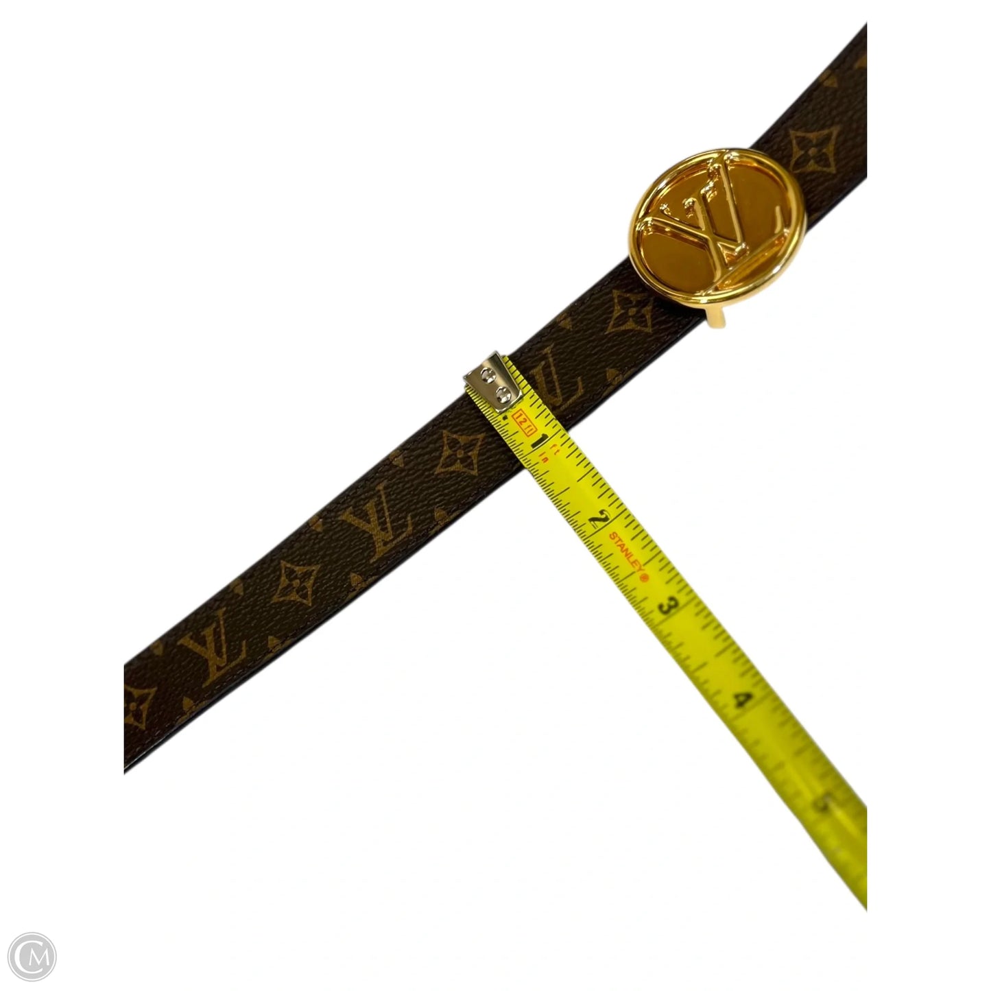 Belt Luxury Designer By Louis Vuitton, Size: Small