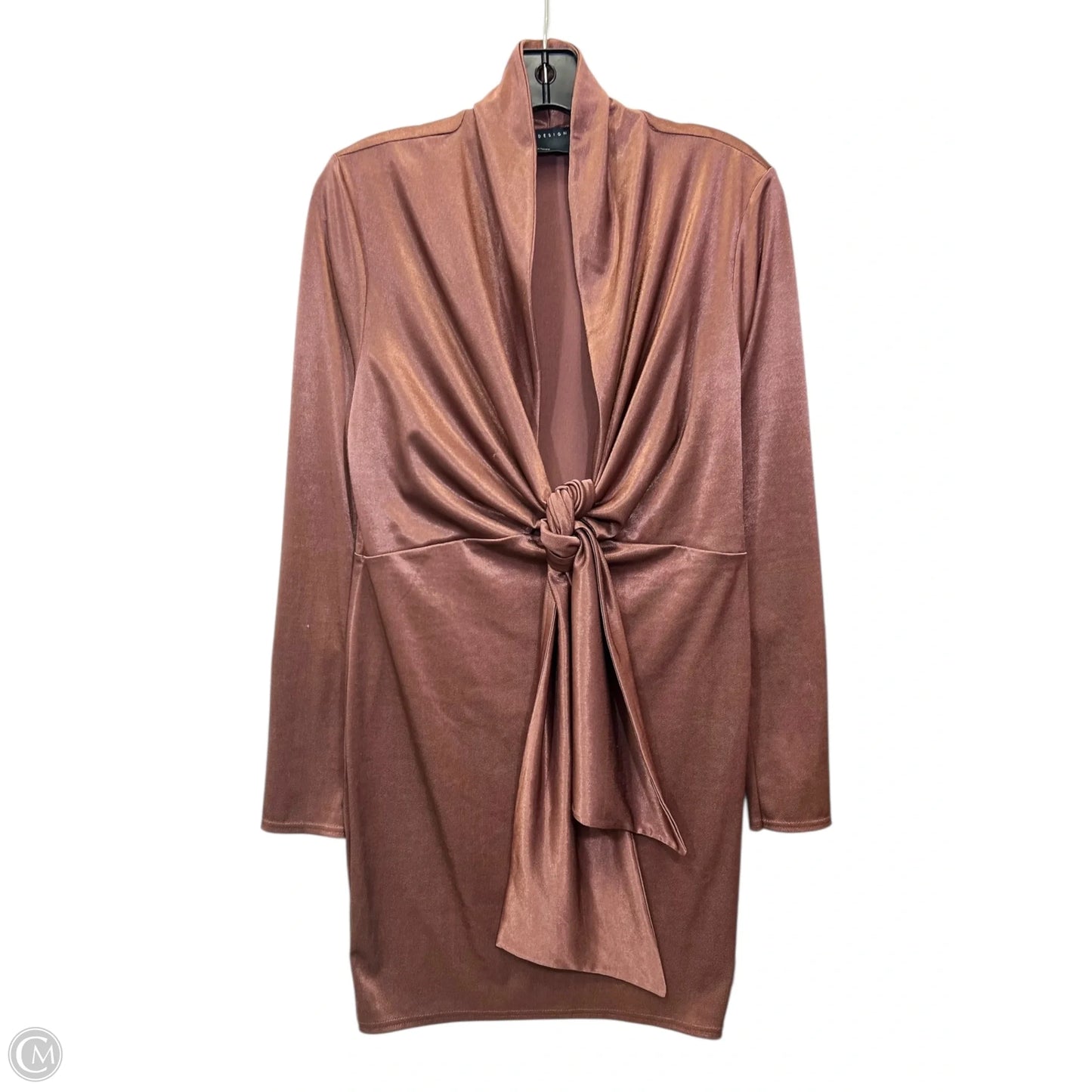 Dress Casual Midi By Asos In Brown, Size: L