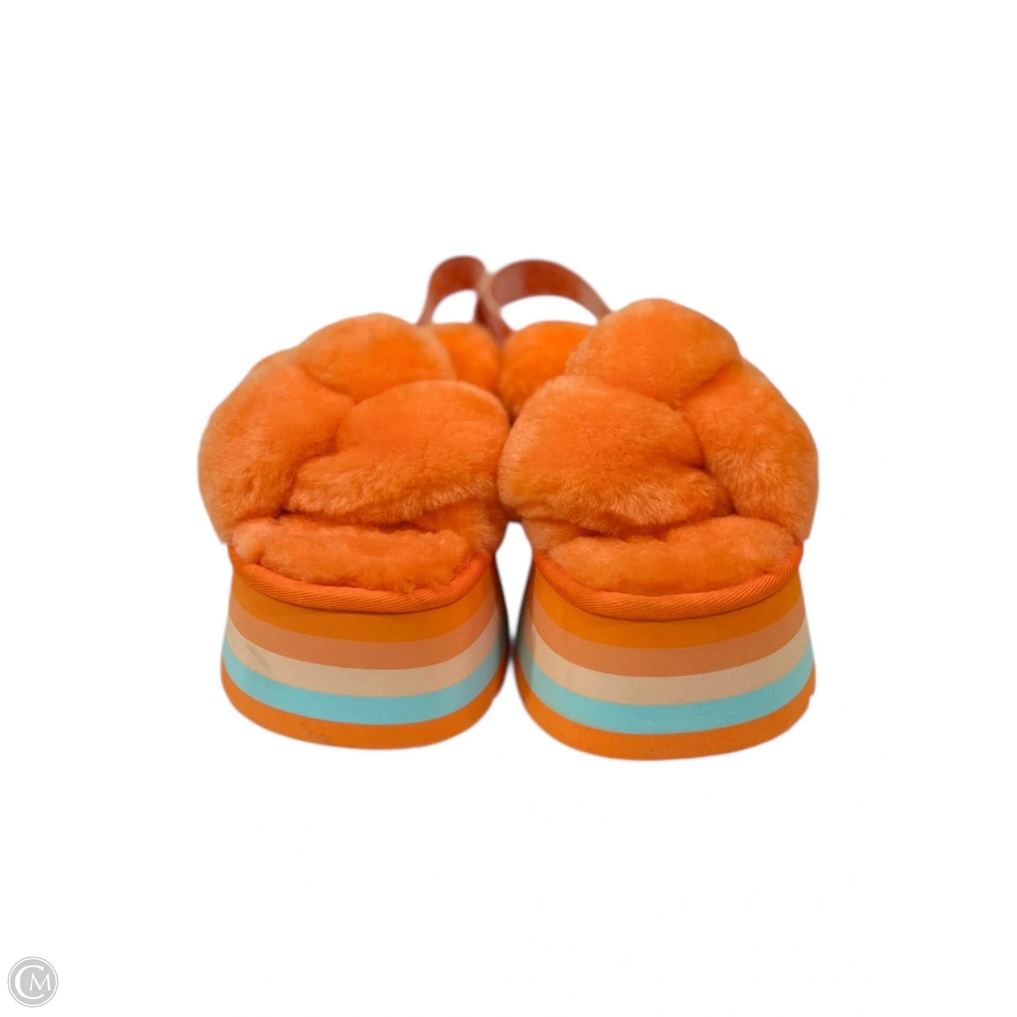 Shoes Heels Platform By Ugg In Orange, Size: 9