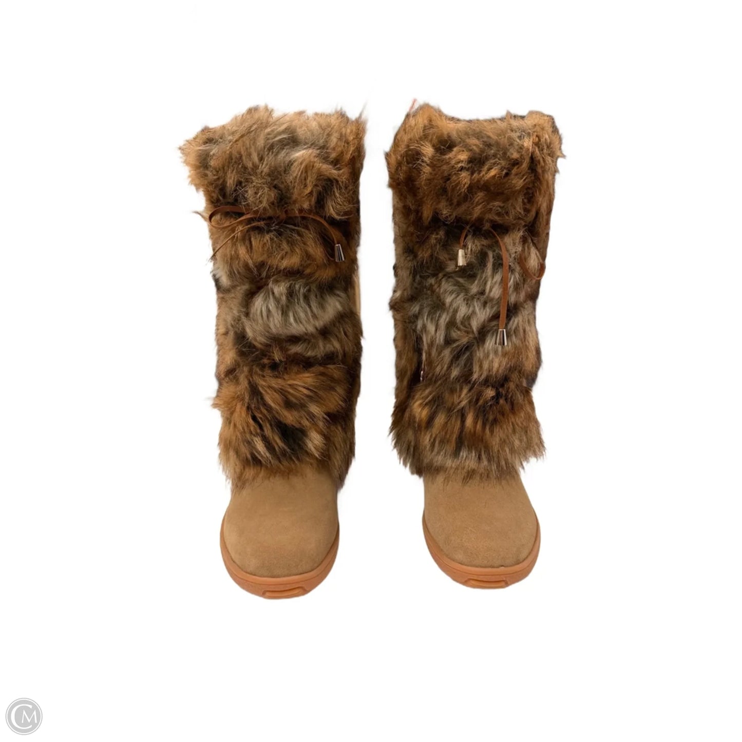 Boots Designer By Oscar Sport In Tan, Size: 9