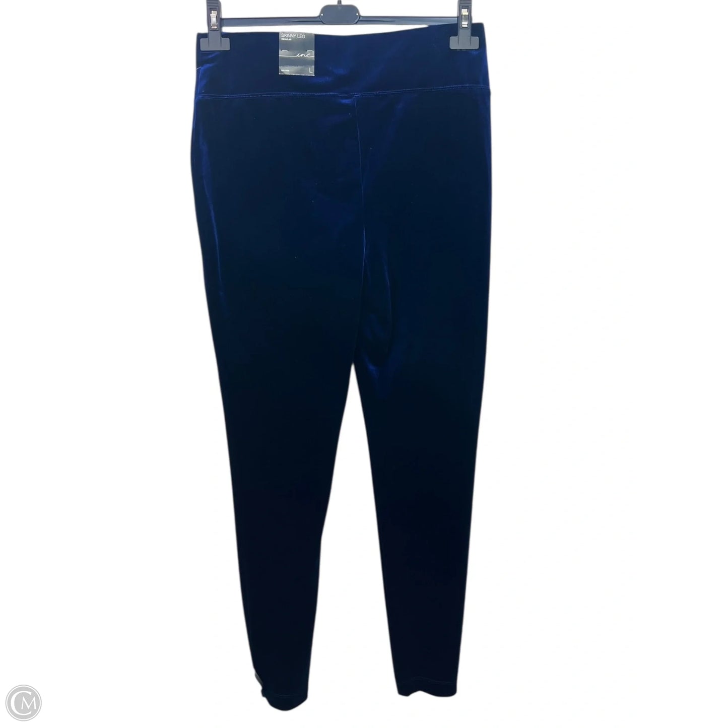 Pants Leggings By International Concepts In Blue, Size: L