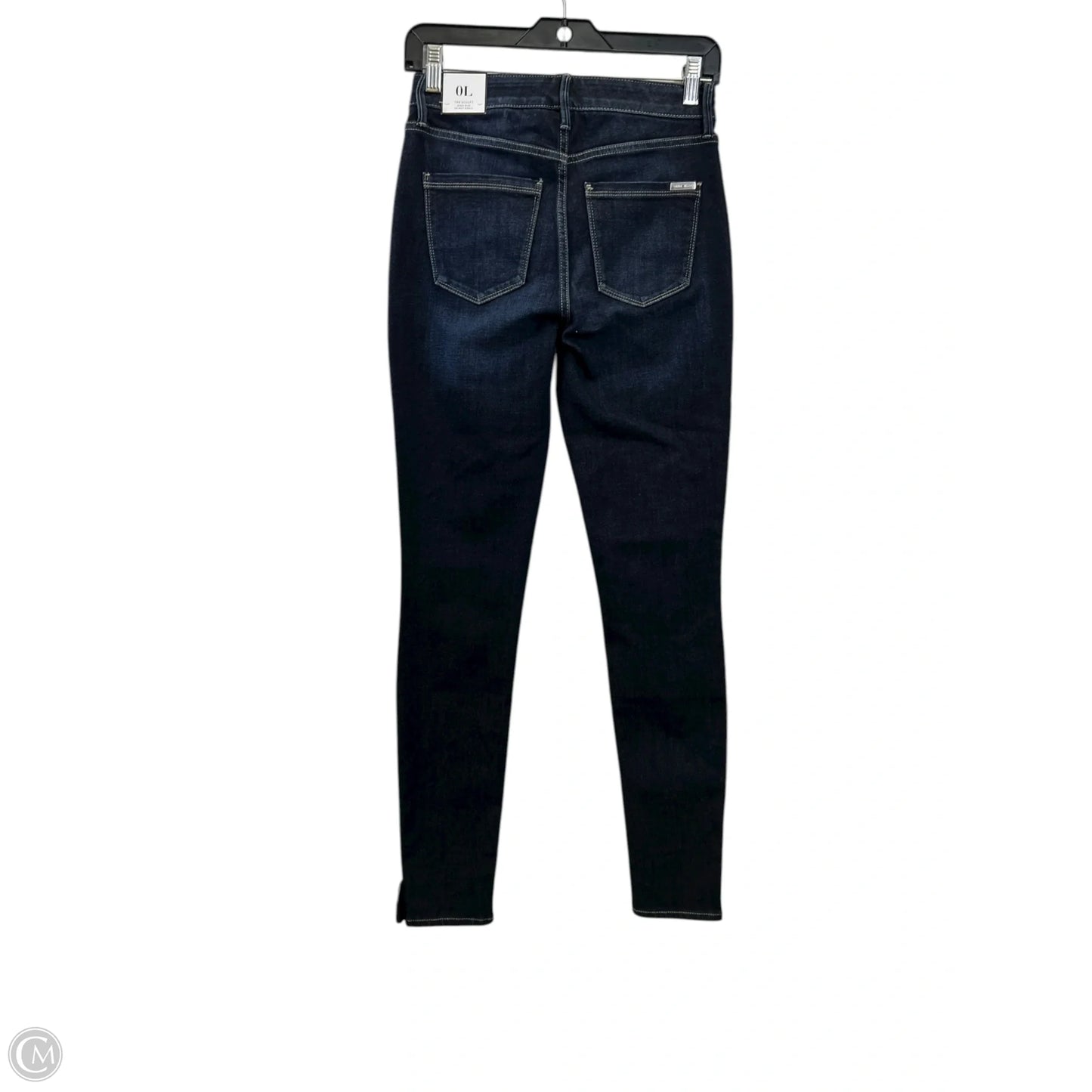 Jeans Skinny By White House Black Market In Blue Denim, Size: 0