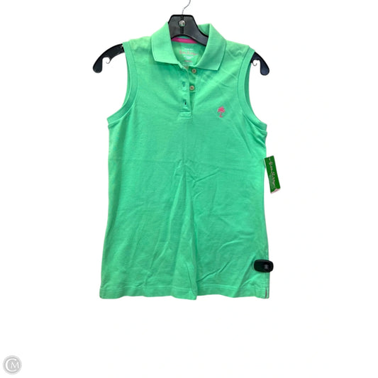 Top Sleeveless By Lilly Pulitzer In Green, Size: Xs