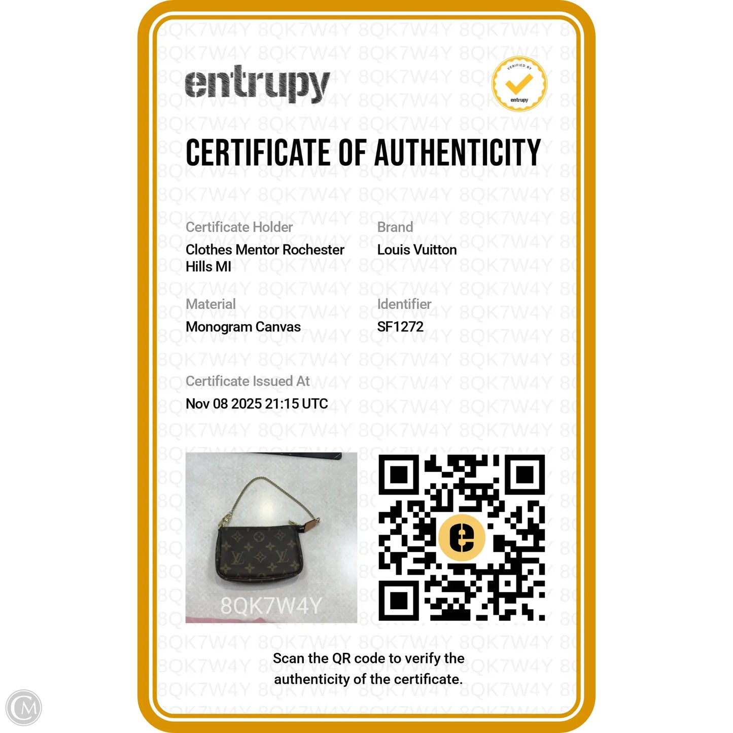 Handbag Luxury Designer By Louis Vuitton, Size: Small