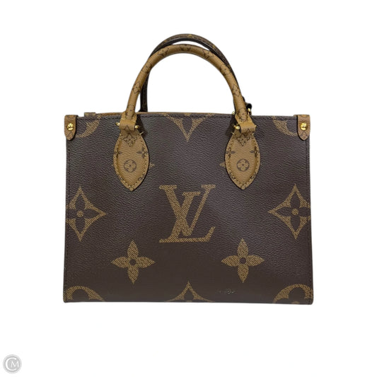 Tote Luxury Designer By Louis Vuitton, Size: Small