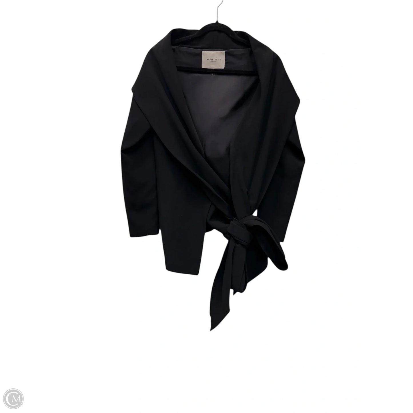 Jacket Designer By Lafayette 148 In Black, Size: S